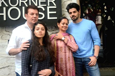 Aditya Pancholi Zarina Wahab At A Restaurant