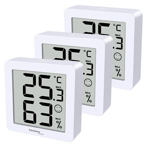 Technoline Digitales Thermo Hygrometer 3er Set WS9425