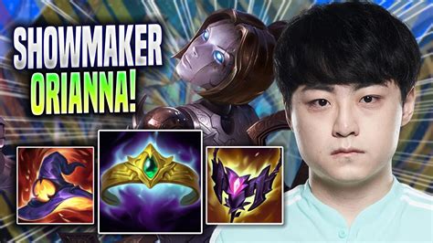 Showmaker Is So Clean With Orianna Dk Showmaker Plays Orianna Mid Vs