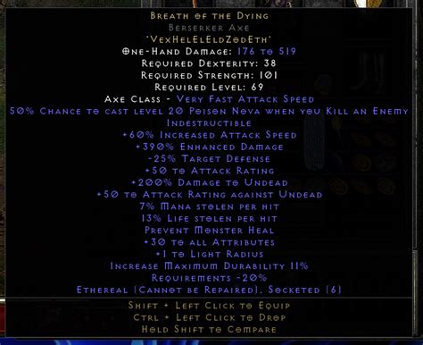 Iso Ebotd Berserker Axe Topic D2jsp