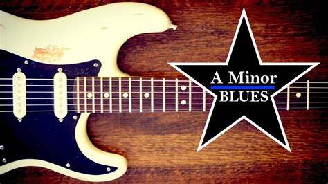 A Minor Blues Guitar Backing Track Jam Youtube