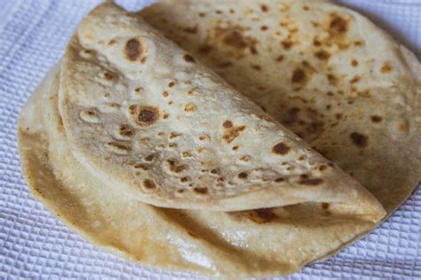 Chapati Bread The Staple Indian Bread Eaten With All Kinds Of Main Dishes