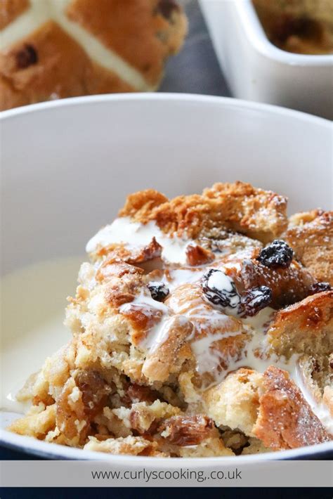 Hot Cross Bun Bread Butter Pudding Recipe Bourbon Sauce Bread Pudding Bourbon Bread Pudding
