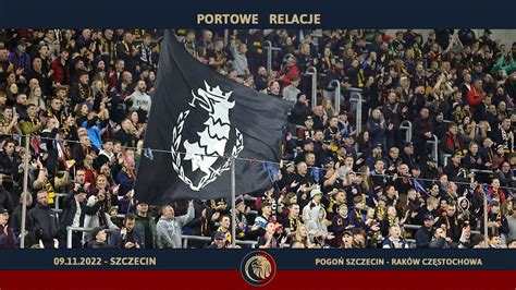 09 11 2022 Doping na meczu 1 8 finału Fortuna Puchar Polski Pogoń