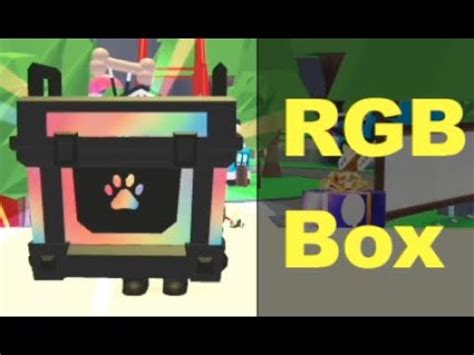 Rgb Box Ffnen Roblox Adopt Me Youtube