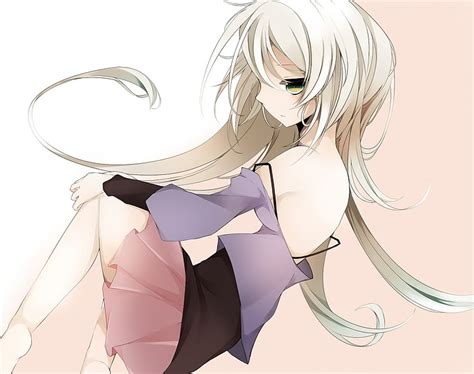 Personagem Feminina De Cabelos Amarelos Garotas De Anime Vocaloid Ia