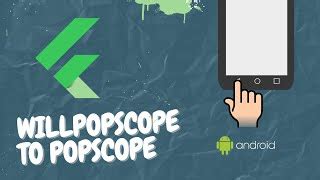 How To Use Popscope Widget In Flutter With Example Ai With Flutter Mp