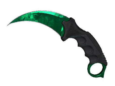 StatTrak Karambit Gamma Doppler Emerald Factory New Trade CS GO