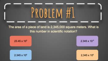 Scientific Notation Google Activity by MathCoachG | TPT