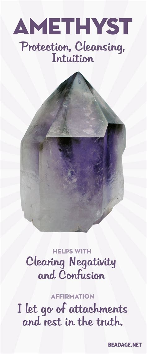 Amethyst Meaning And Properties Beadage