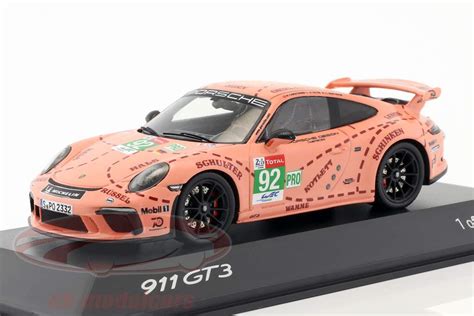 The Pink Pig Civil Special Model Of The Porsche 911 Gt3 From Spark