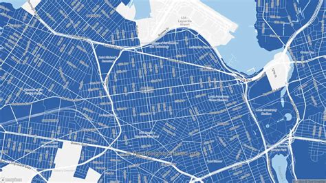 Jackson Heights-ny, Queens, NY Political Map – Democrat & Republican ...