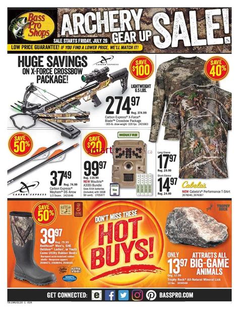 Bass Pro Shops Flyer July 26 To August 11