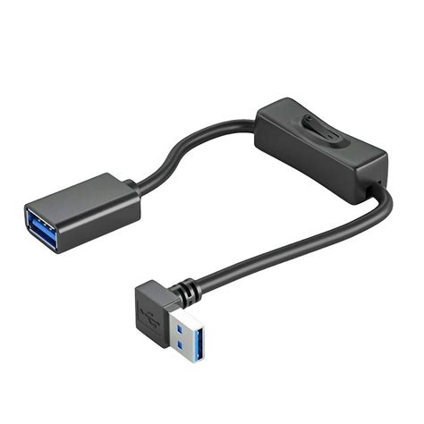 Cable Extensor Usb 3 0 De Alta Transferencia De Datos Con Interruptor Para Lámpara Usb De