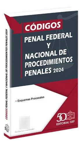 Códigos Penal Federal Y Nacional Procedimientos Penales 2024 Mercadolibre