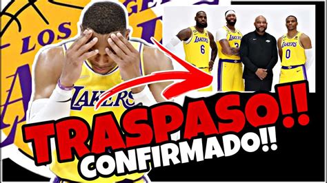 💥 Explotan 😱 Traspaso Westbrook Confirmado 🚨 EscÁndalo En Lakers