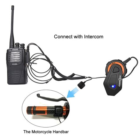 FreedConn T MAX Waterproof Motorcycle Helmet Intercom Headset 6 Riders