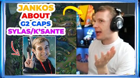 Jankos About G2 Caps Playing SYLAS And K SANTE At MSI YouTube