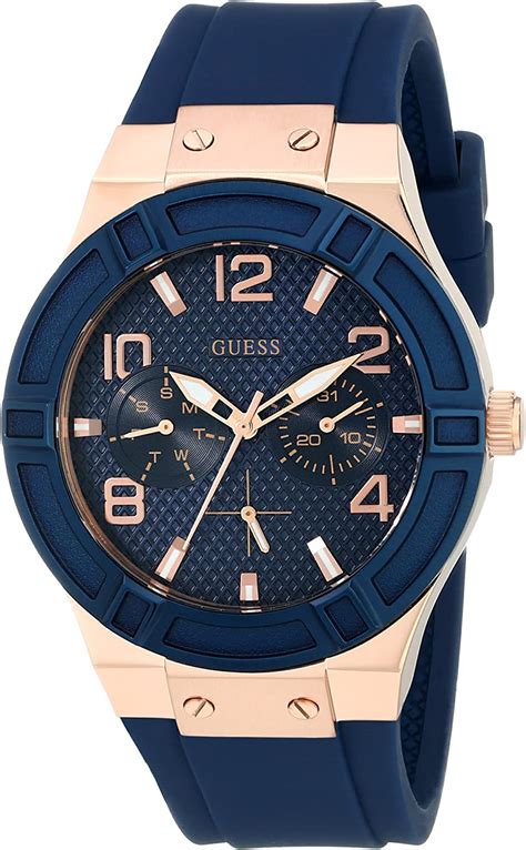 Guess Reloj analógico para Mujeres de con Correa en Silicona U0571L1