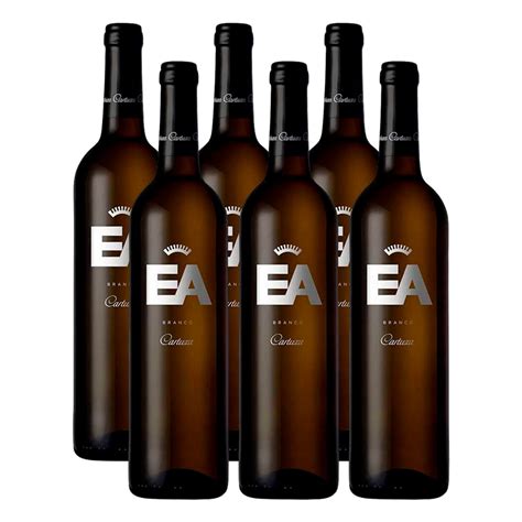 KIT 06 VINHOS CARTUXA EA BRANCO 750ML