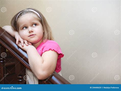 Girl Dreaming Stock Photo Image Of Childhood People 24440620