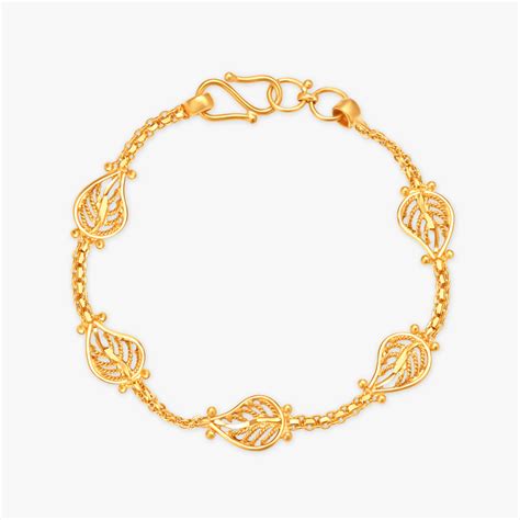 Gold Bracelet Designs For Women In Tanishq