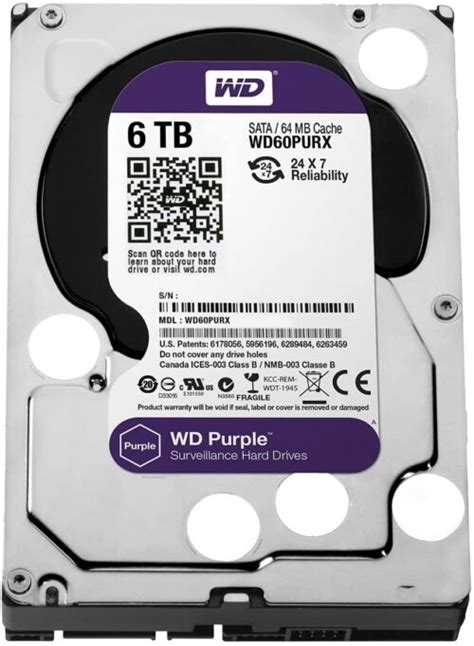 WD Purple 6TB Surveillance Hard Disk | Best Prices & On-time Delivery