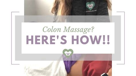 Colon Massage Heres How Youtube