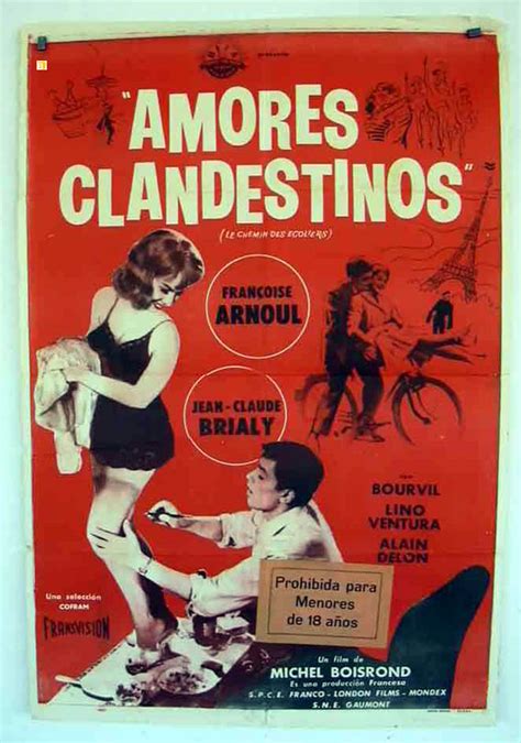 AMORES CLANDESTINOS MOVIE POSTER LE CHEMIN DES ECOLIERS MOVIE POSTER