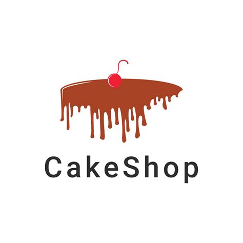 Cake Shop logo design template for cake business 24647145 Vector Art at ...