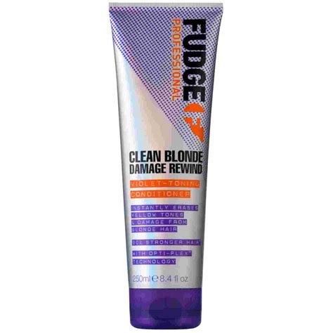 Fudge Clean Blonde Damage Rewind Violet Toning Conditioner Ml