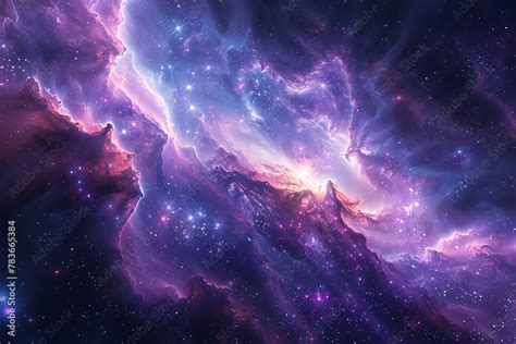 A Captivating Deep Space Wallpaper Showcasing Distant Galaxies Radiant