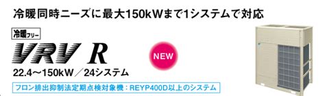 ダイキン Daikin ビル用マルチエアコン 冷暖フリーvrv Rシリーズ 【reyp1400d】