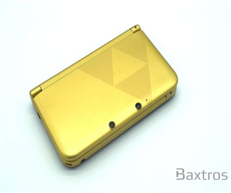 Nintendo 3DS XL Gold Zelda Edition Console - Baxtros