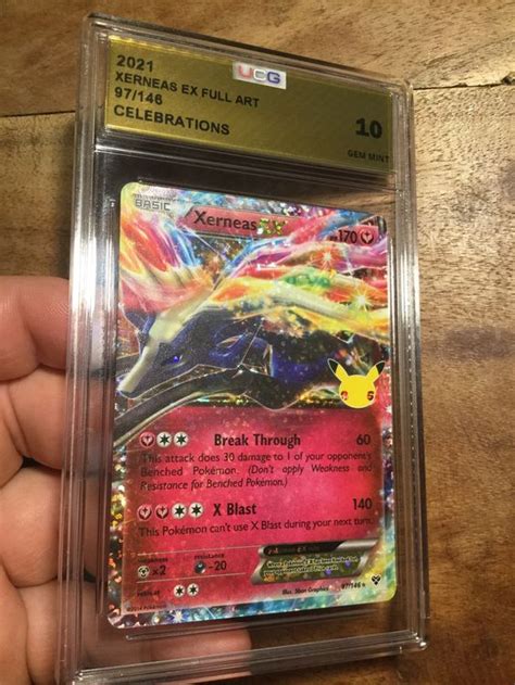 Xerneas Ex Full Art Celebrations 2021 UCG 10 Gem Mint Kaufen Auf