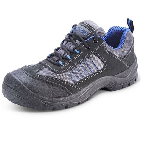 Click Safety Trainer Shoe Steel Toecap And Midsole Protective Footwear