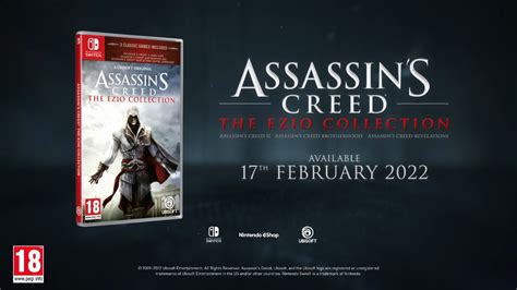 Assassin's Creed: The Ezio Collection llega a Nintendo Switch este 17 ...