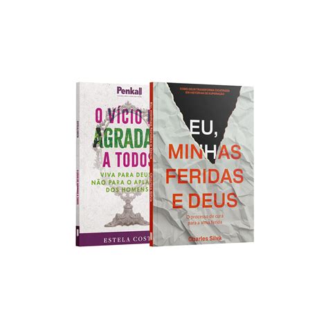 Eu Minhas Feridas E Deus Livro - Kit 2 Livros - Reset Espiritual - Eu, minhas feridas e Deus + O vício ...