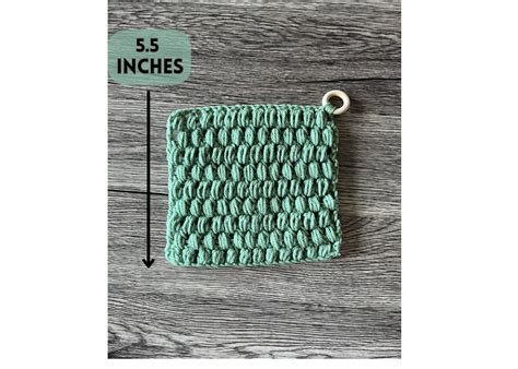 Easy Crochet Pattern Crochet Hot Pad Handmade Hot Pad Pattern Crochet Crochet Pattern