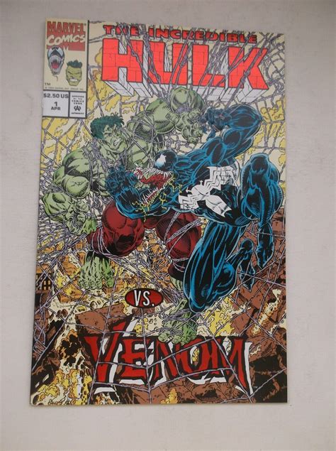 Marvel The Incredible Hulk Vs Venom Rare Send Away Peter David