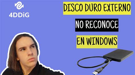 EL DISCO DURO EXTERNO NO APARECE O NO SE RECONOCE EN WINDOWS YouTube