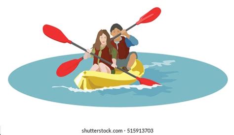 Kayak Cartoon Photos, Images and Pictures