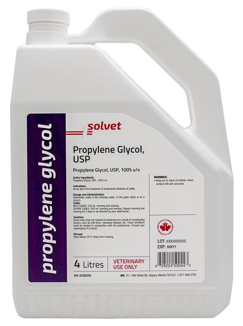 Propylene Glycol, USP - Solvet