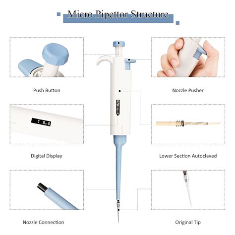 Buy Single Channel Pipettor Micro Pipette Lab Micropipette High