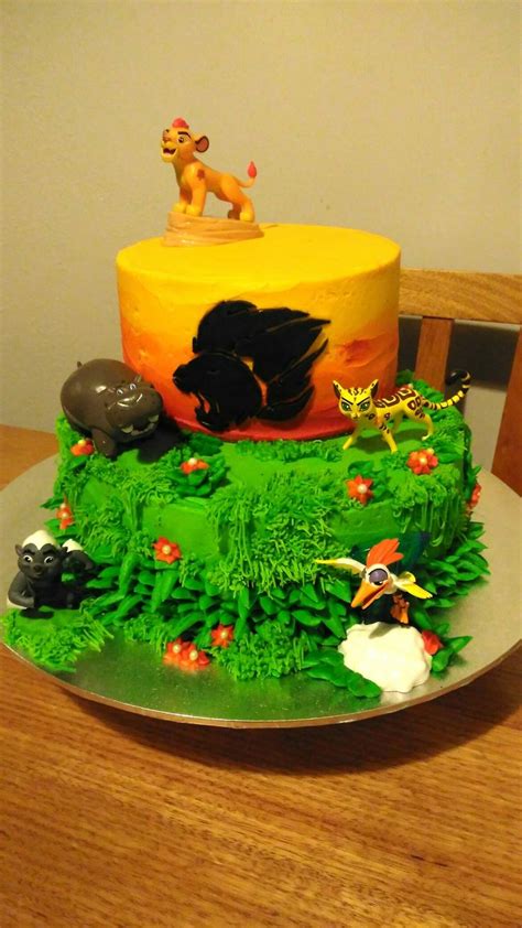 Pin By Mazikeen Morningstar On Cake Cake Cake Lion Guard Birthday