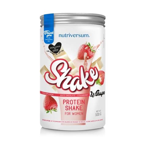 Nutriversum Wshape Shake G Simplesport Hu