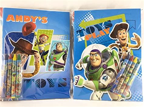 Toy Story Juego De Libros Para Colorear Y Lápices Envío gratis