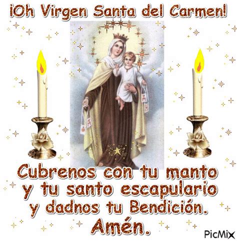 Virgen Del Carmen  Animado Gratis Picmix