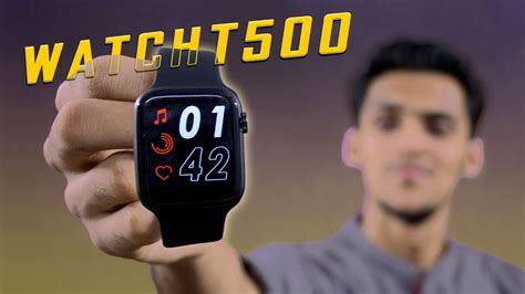 Smart Watch T500 Unboxing And Review Apple Watch Series 5 Clone ⌚