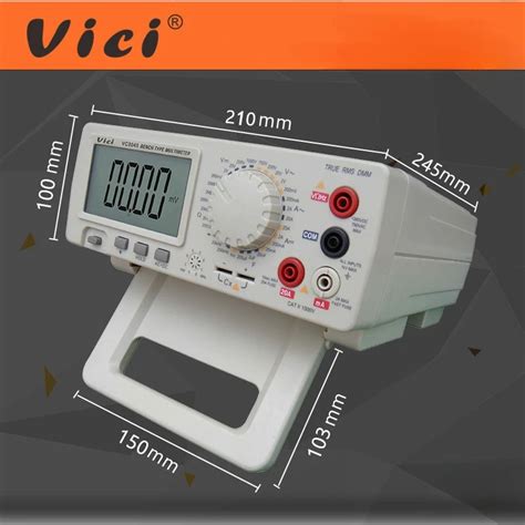 Vici Vc High Precison Digital Multimeter Bench Top True Rms